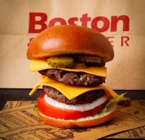 دبل برجر بوسطن أنجوس الكلاسيكي