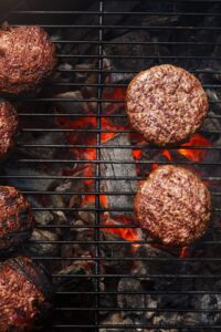 السعرات الحرارية في البرجر بدون خبز