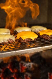 السعرات الحرارية في البرجر بدون خبز