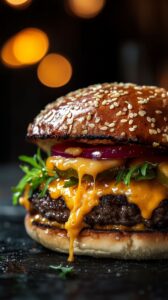 السعرات الحرارية في برجر اللحم